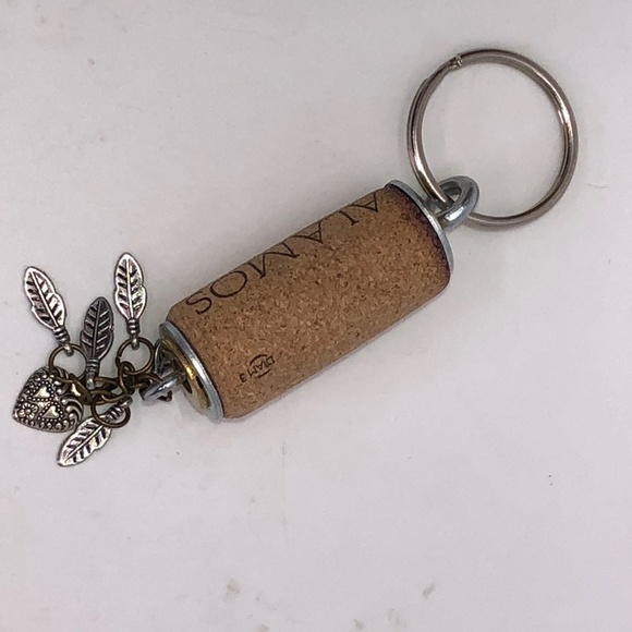 Hand Crafted Wine CORK PURSE/Backpack Keychain Handbag Jewelry - Picture 10 of 15